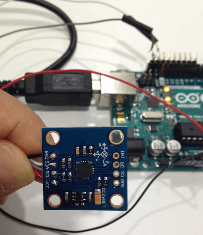 아두이노 와 자이로센서 무작정 따라하기 (1) 사진 2015.11.08